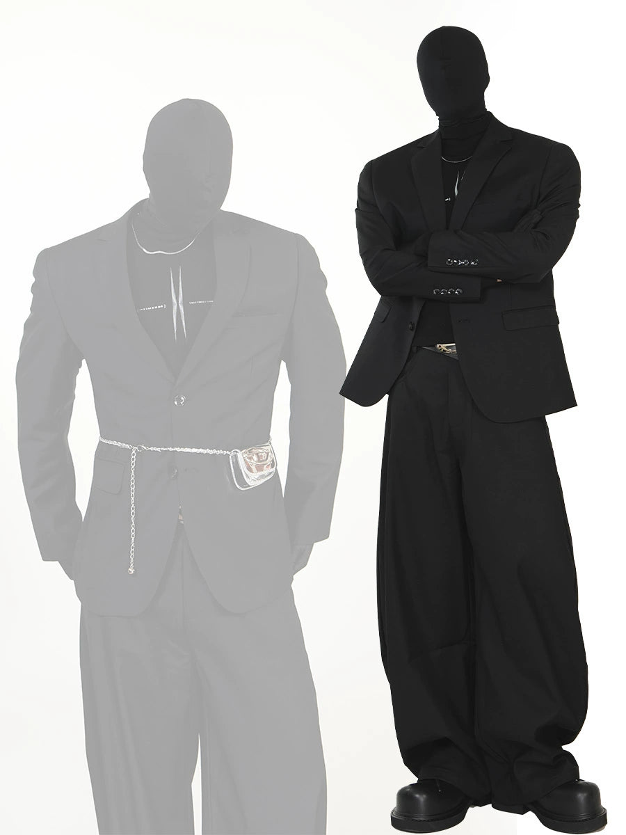 Shoulder-Pad Wrinkle-Resistant Tailored Jacket WN17412