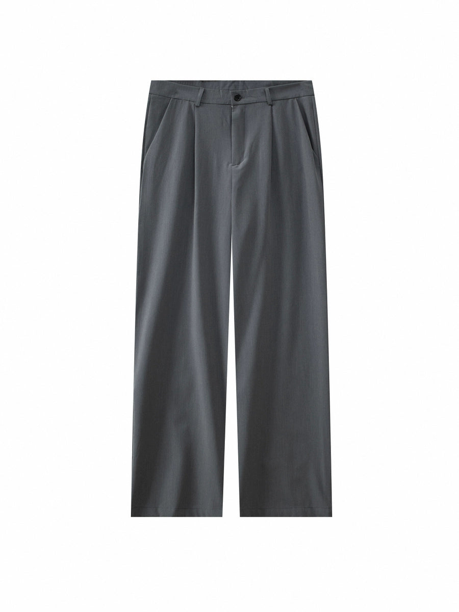 Thin Draping Straight Wide Leg Trousers WN21258