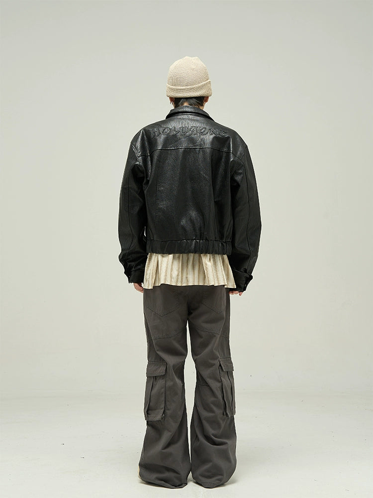 PU Leather Jacket WN16384