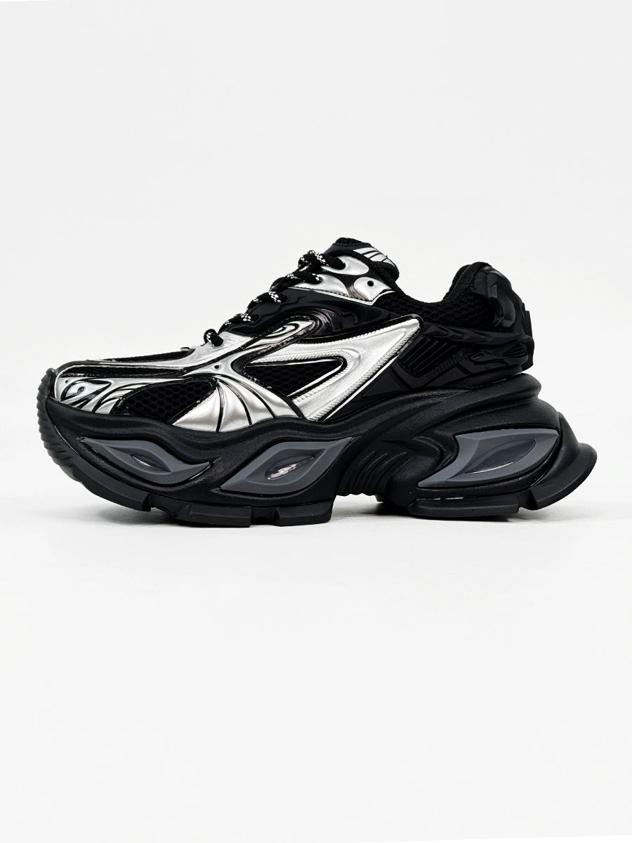 Chunky Heterochromatic Sporty Sneakers WN19107
