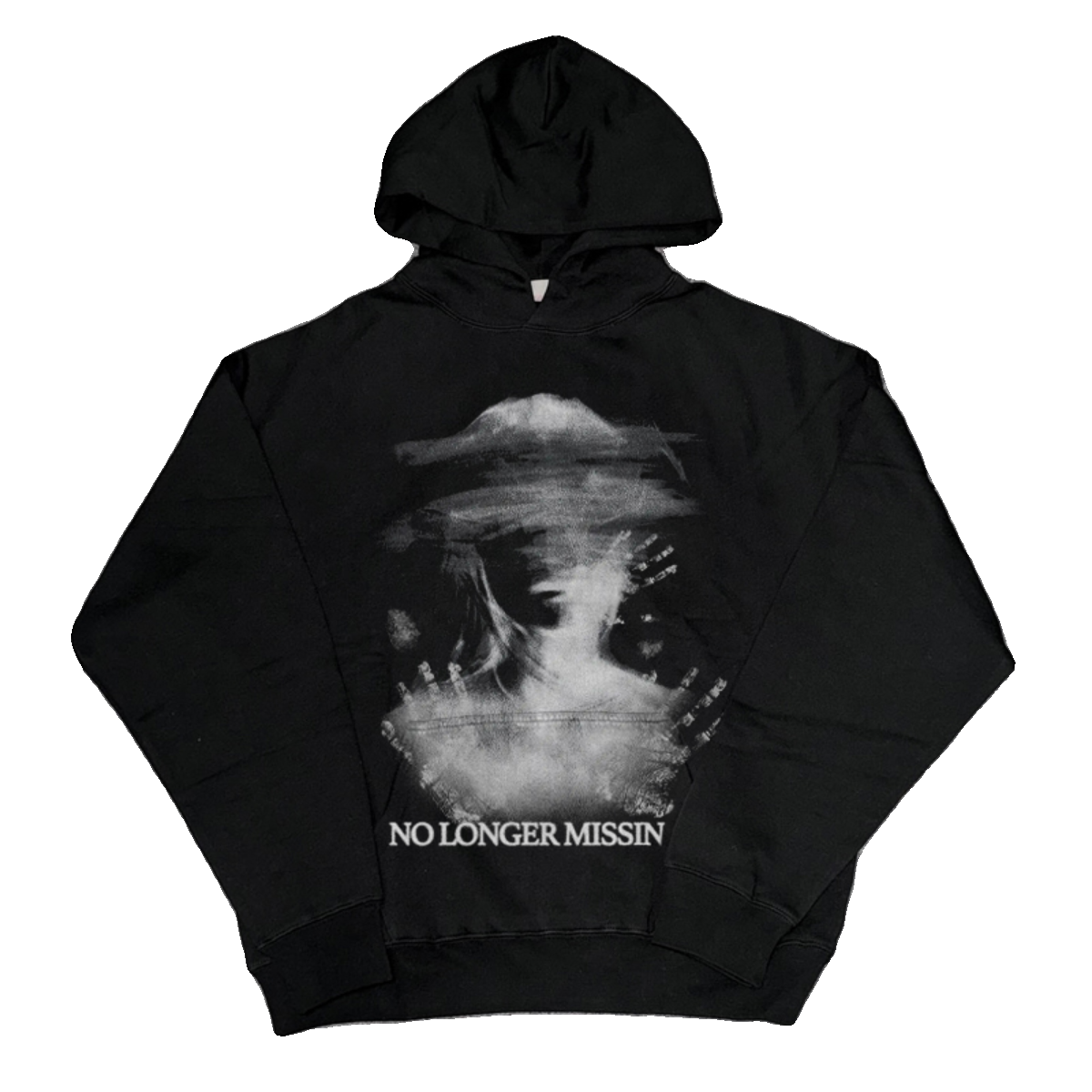 Graphic Print Oversize Pullover Hoodie WN16232