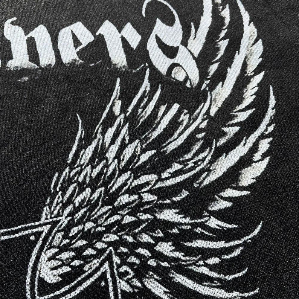 Graphic Wing Print Oversize Short Sleeve T-Shirt WN16666