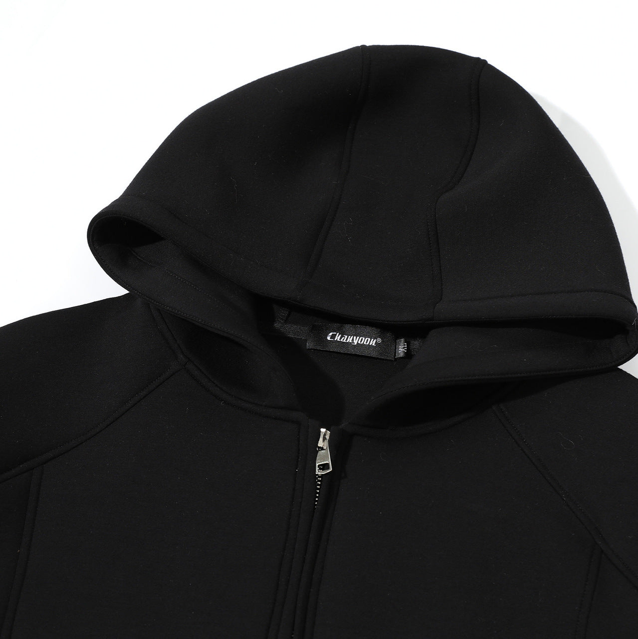 Oversize Simple Zipper Hoodie WN13126