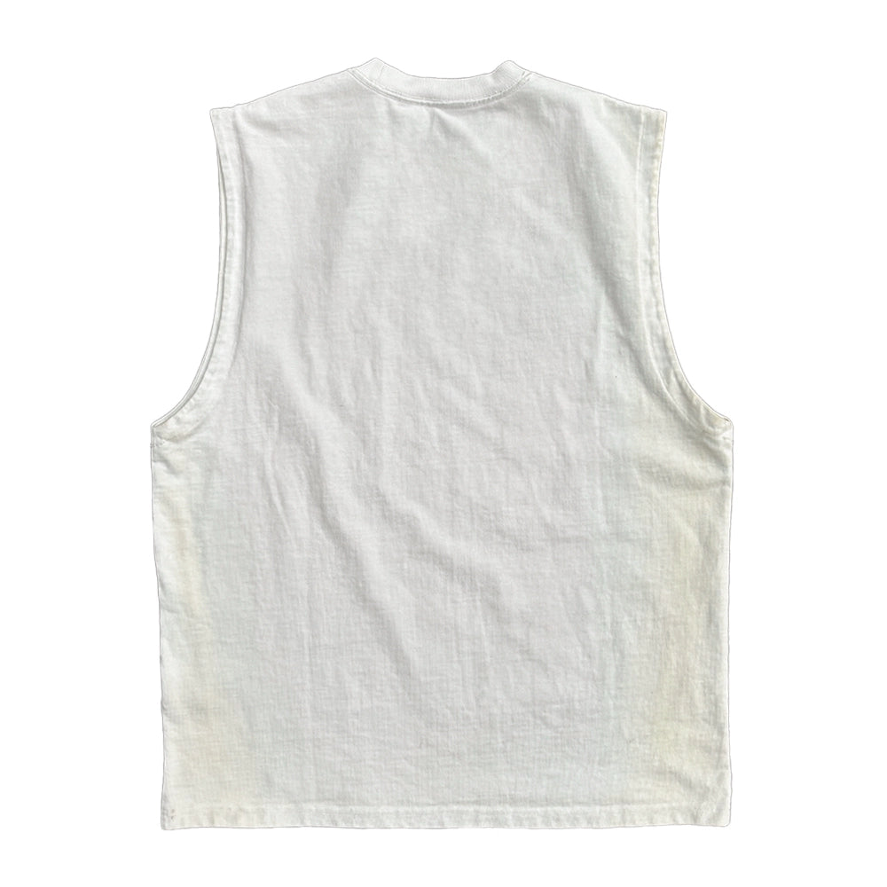 Cross Print Sleeveless T-Shirt WN16838