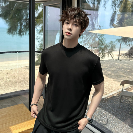 Plain Short Sleeve T-Shirt WN25336