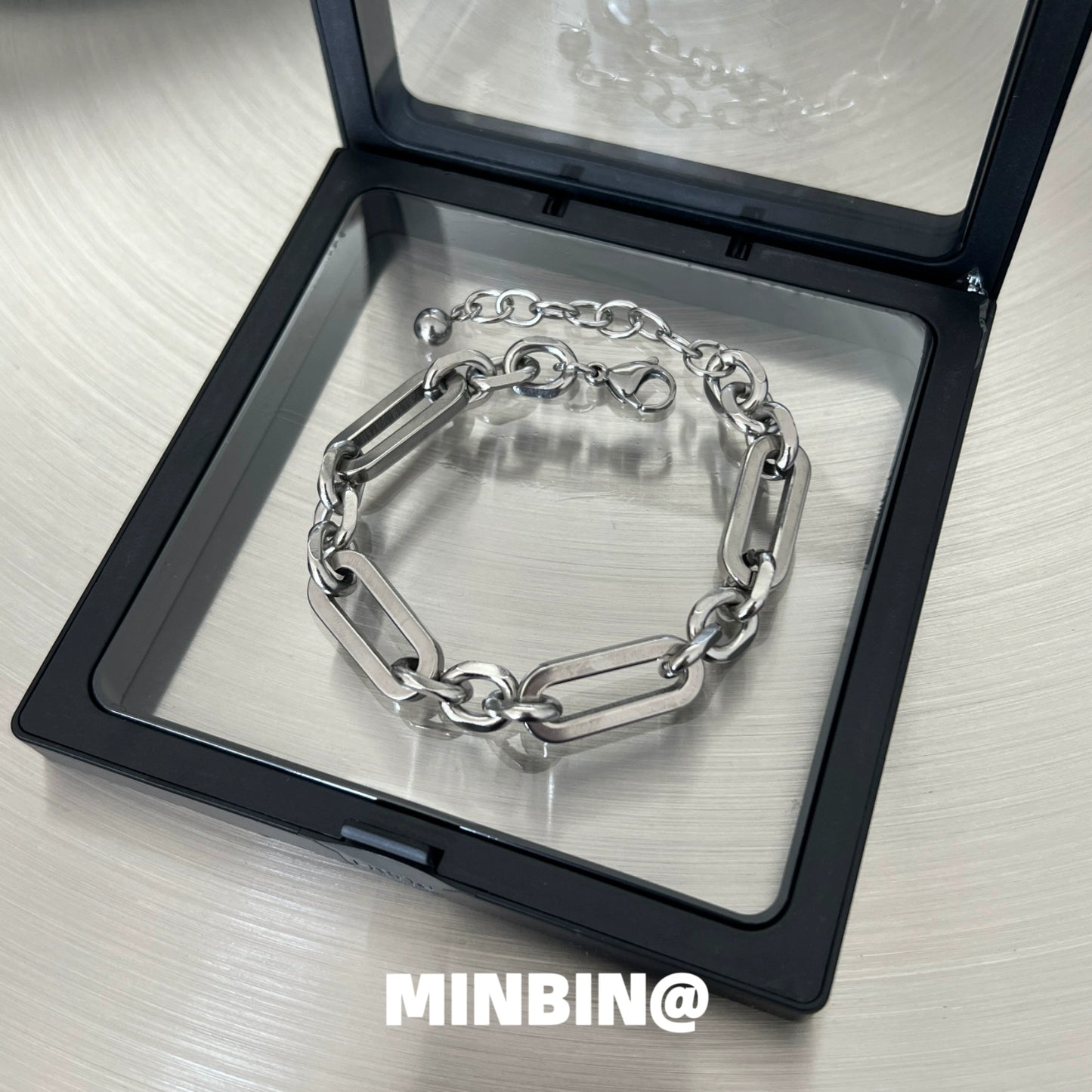 Cuban Chain Splicing Bracelet WN19214