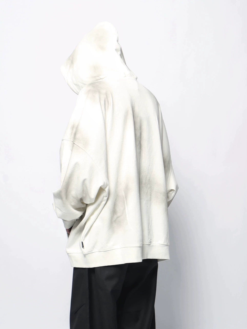 Embroidery Cross Oversize Pullover Hoodie WN13161