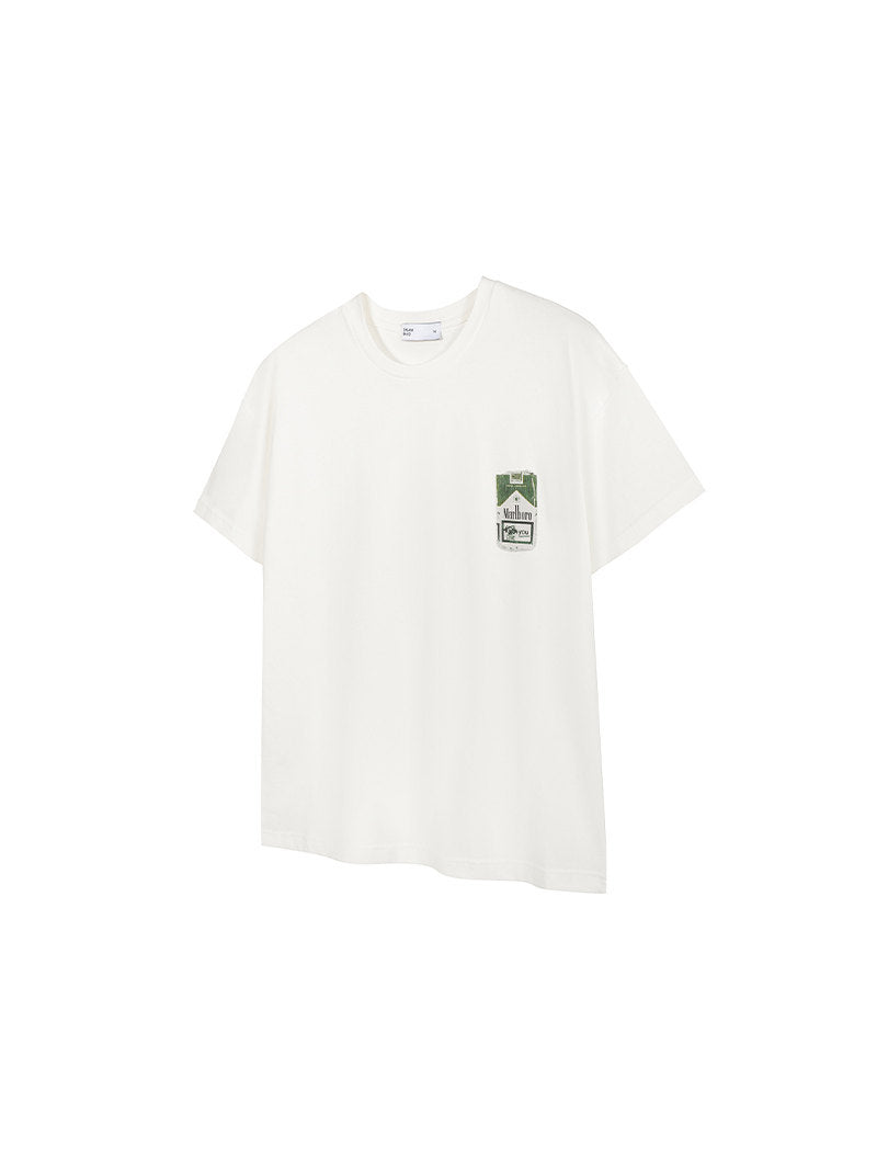 Logo Print Cotton Short Sleeve T-Shirt WN27092
