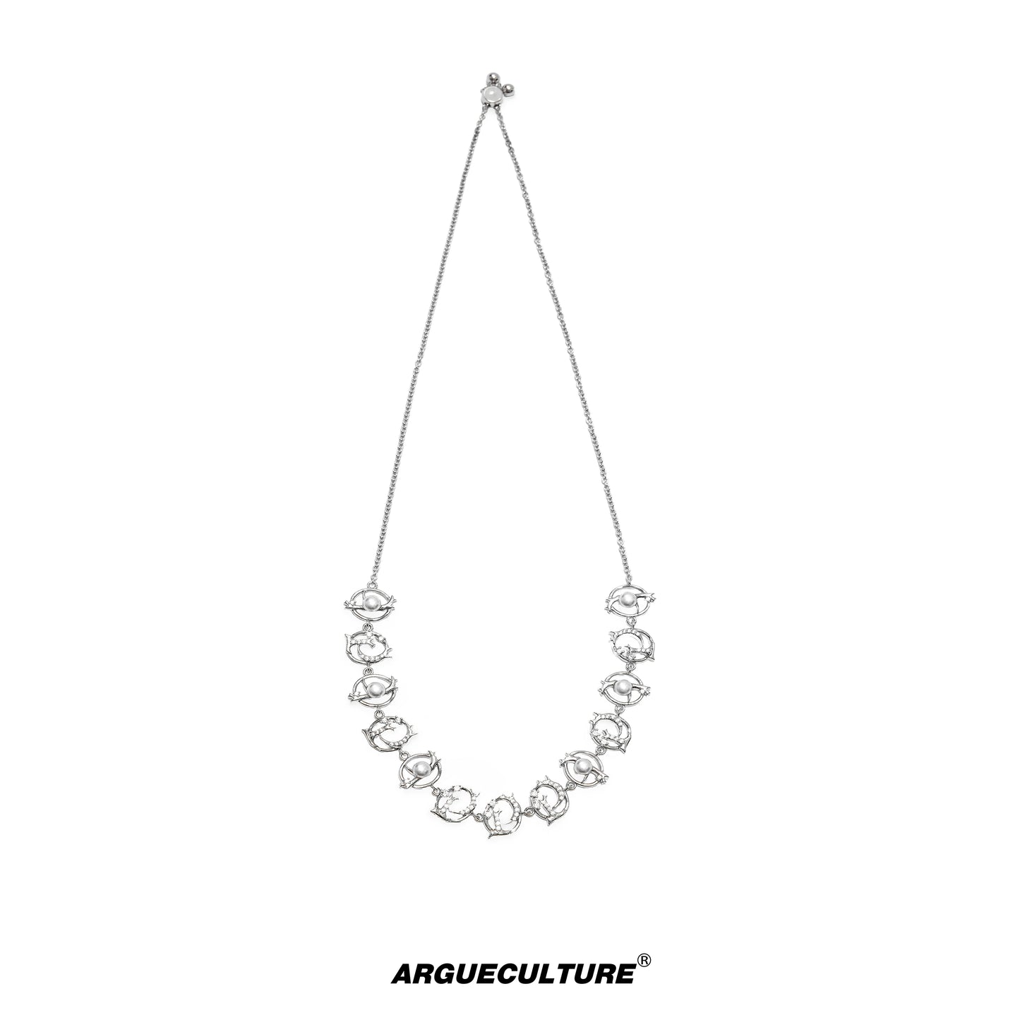 Moissanite Adjustable Necklace WN21751