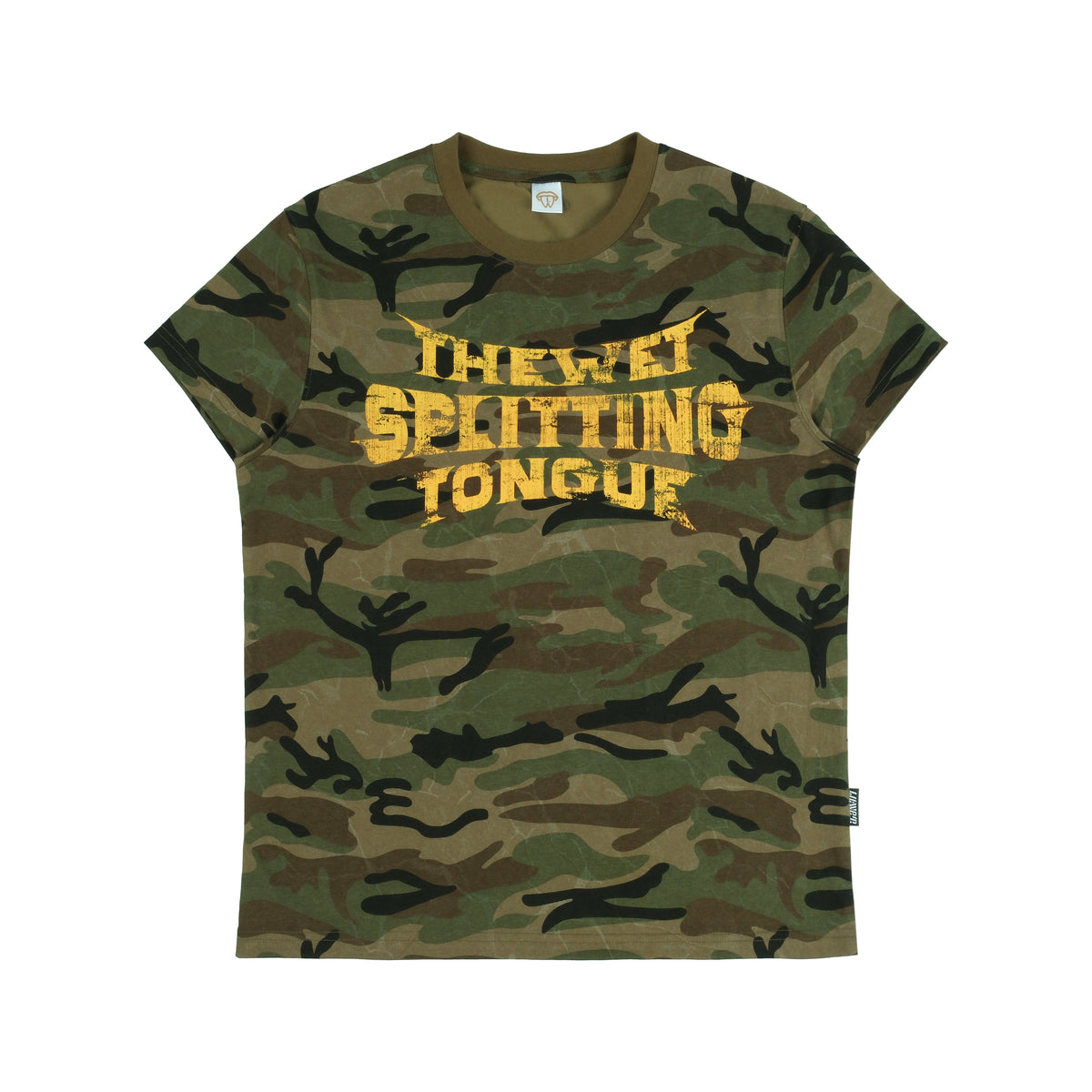 Crack Letter Short Sleeve T-Shirt WN26679