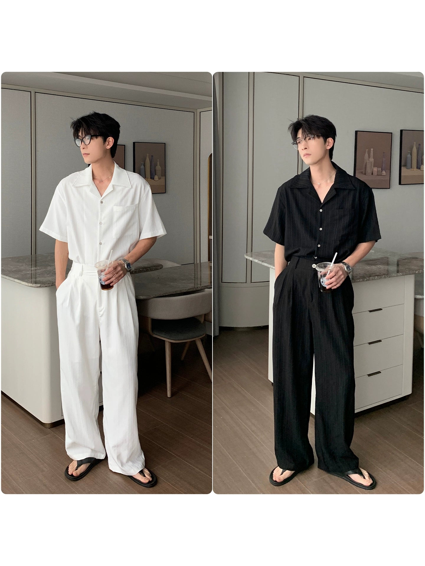 Short Sleeve Shirt & Pants Setup WN20458