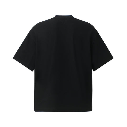 Waffle Graffiti Print Short Sleeve T-Shirt WN25905