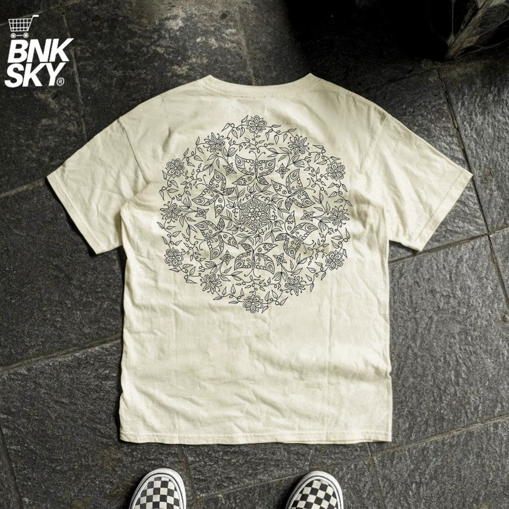 Graphic Art Design Oversize Short Sleeve T-Shirt WN16725