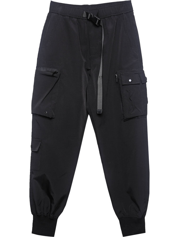 Functional Multi-Pocket Cuffed Cargo Pants WN22576