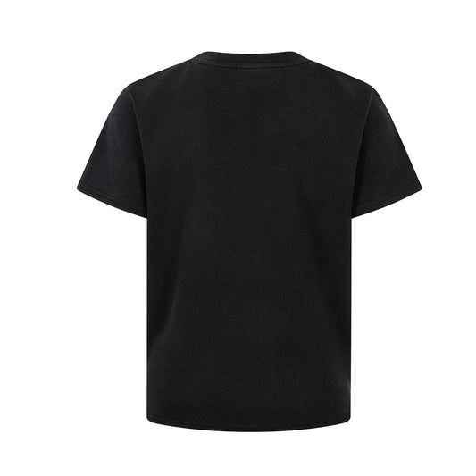 Lip Graphic Print Short Sleeve T-Shirt WN25732