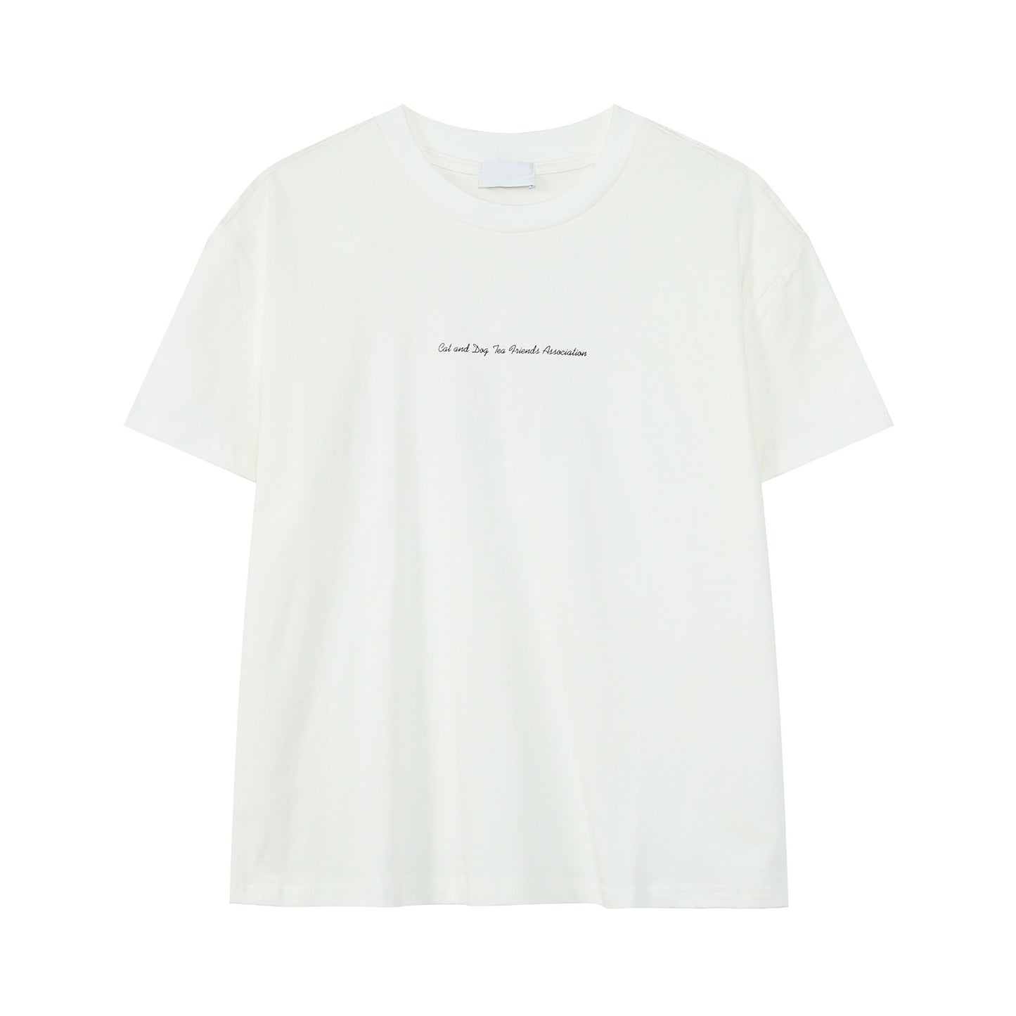 Letter Embroidery Short Sleeve T-Shirt WN24986