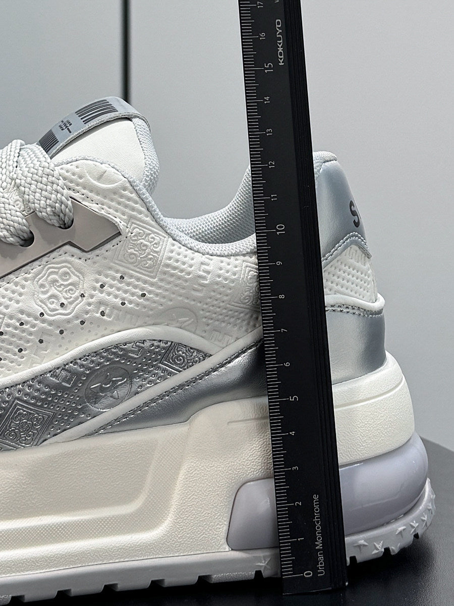 Thick-Sole Height-Increasing Skate Sneakers WN24742