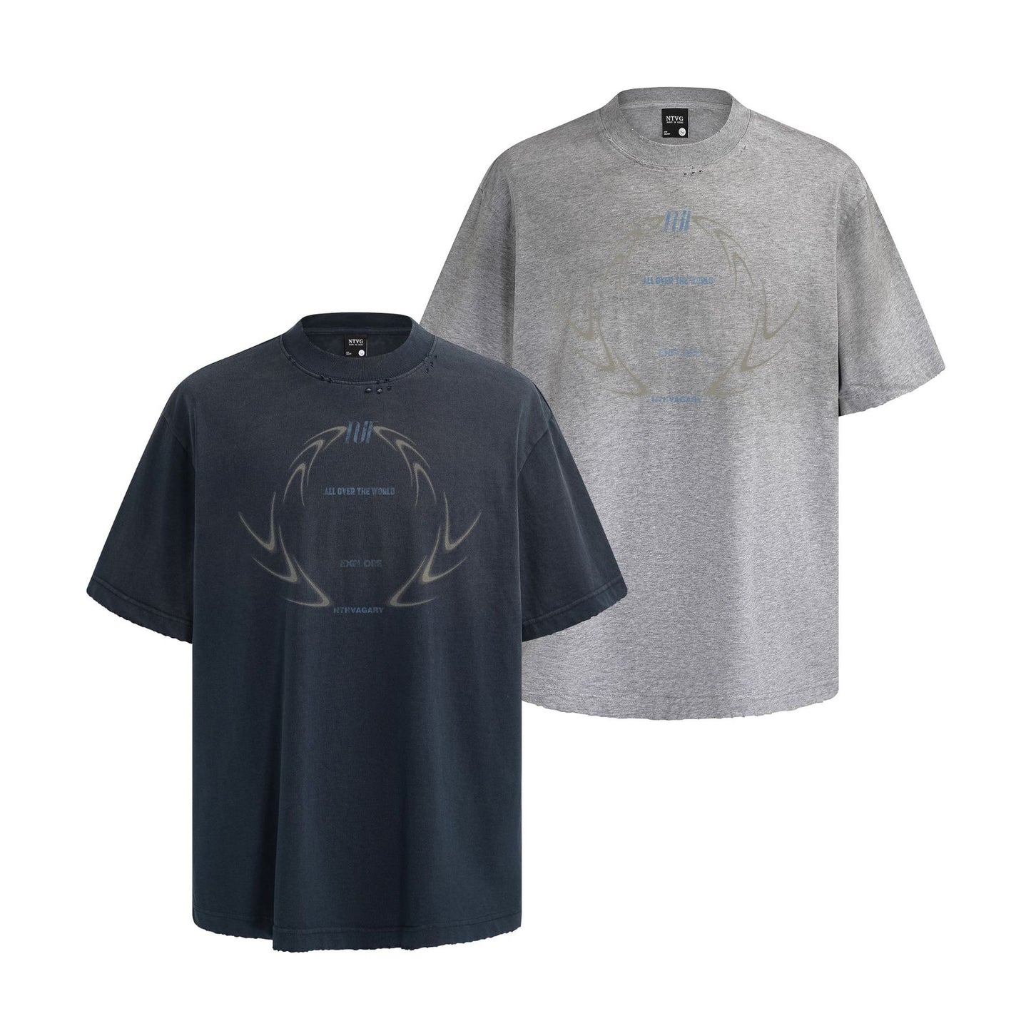 Washed Oversize Short Sleeve T-Shirt WN15479