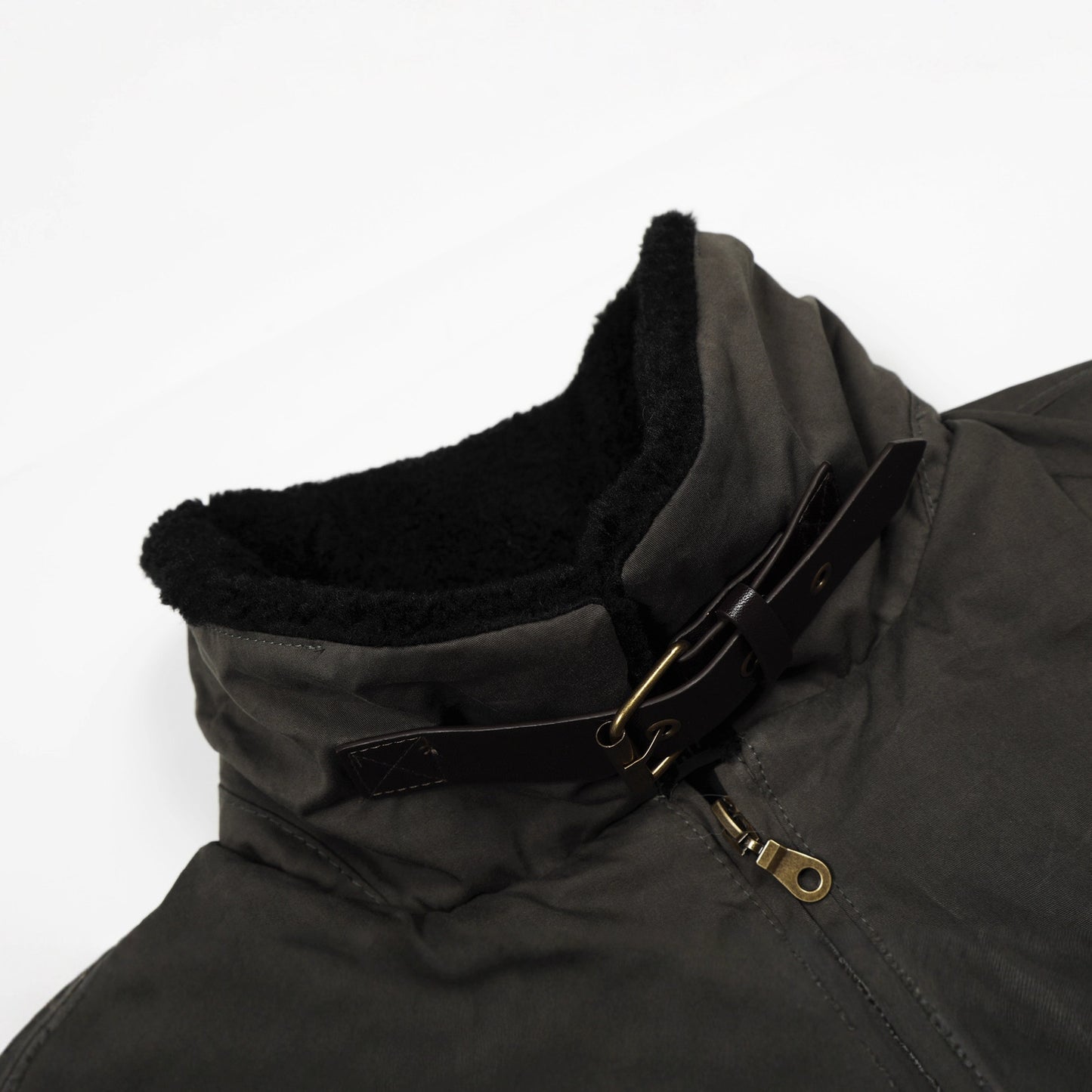 High-Neck Belted Jacket WN21857