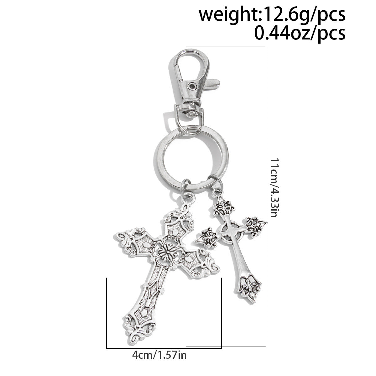 Cross Pendant Keychain WN21078