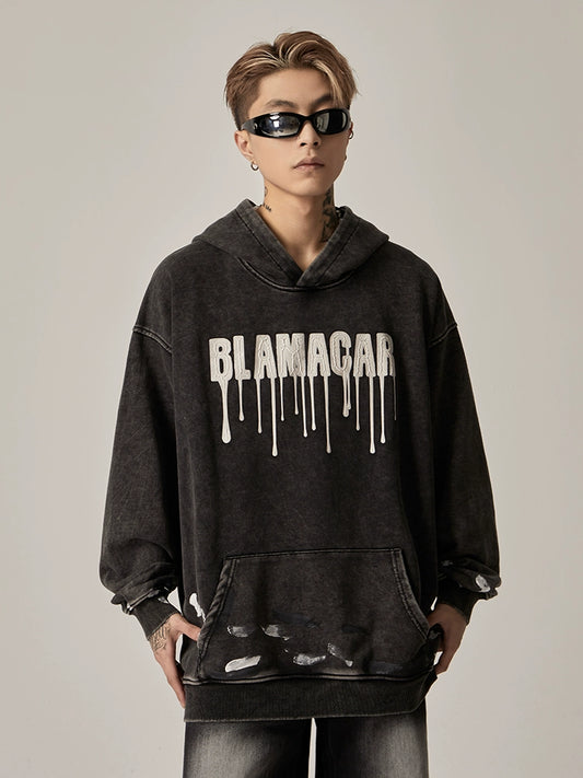 Washed Oversize Hoodie WN6212
