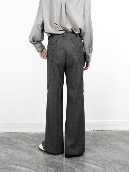 Seam Panel Flare Trousers WN23628