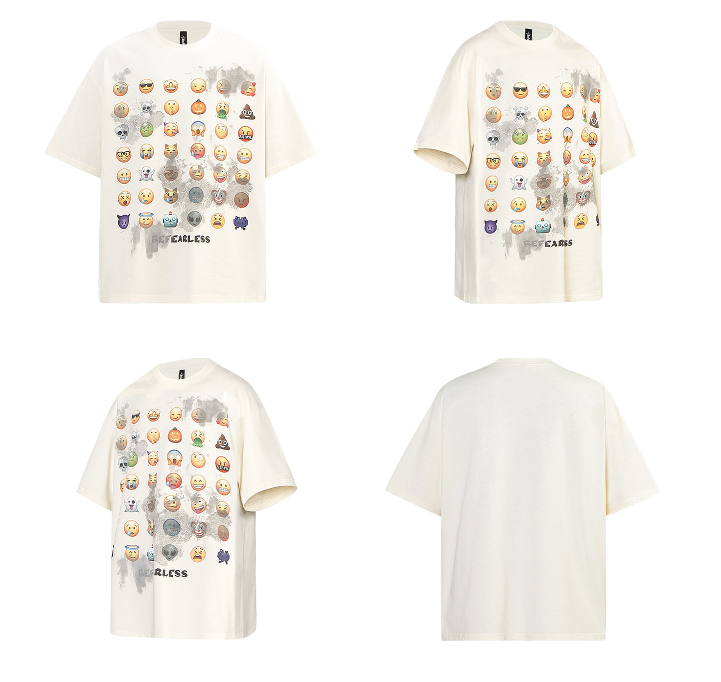 Emoji Graphic Short Sleeve T-Shirt WN26185
