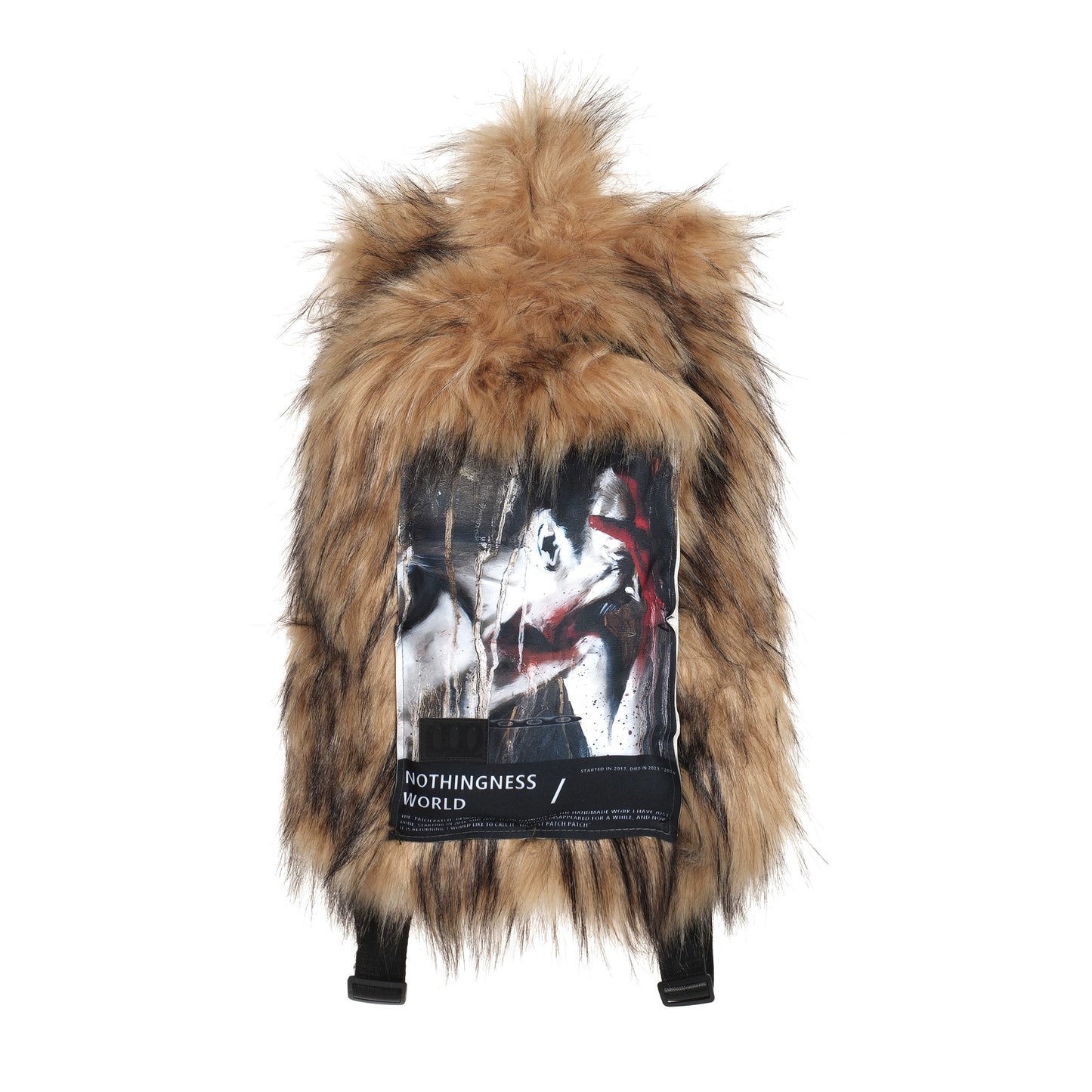 Long-Pile Adjustable Backpack WN13706