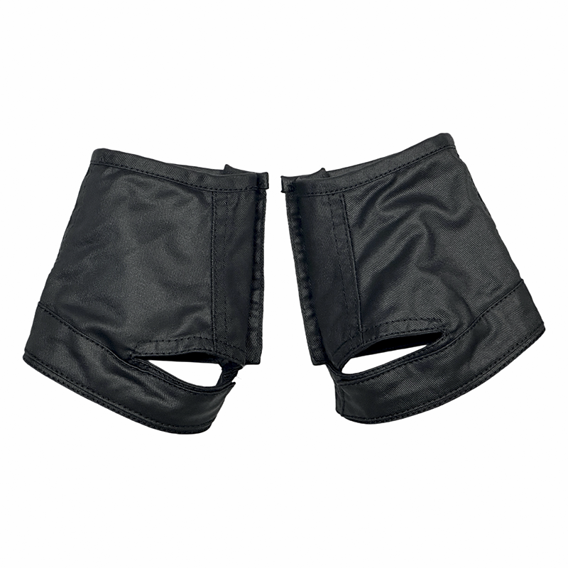 Deconstructed Washed Fingerless Gloves WN21973