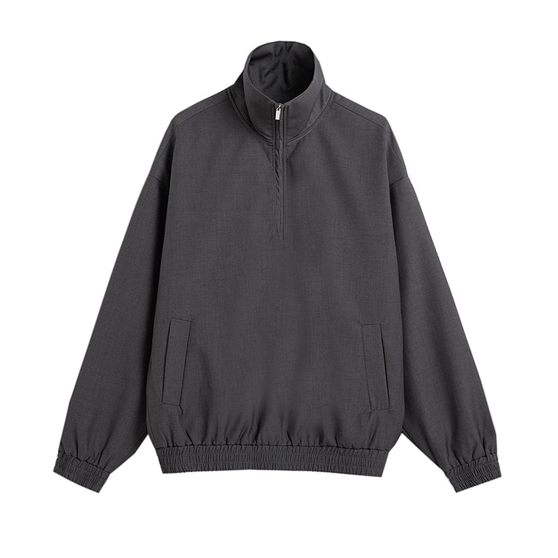Half Zipper Pullover Jacket WN21576