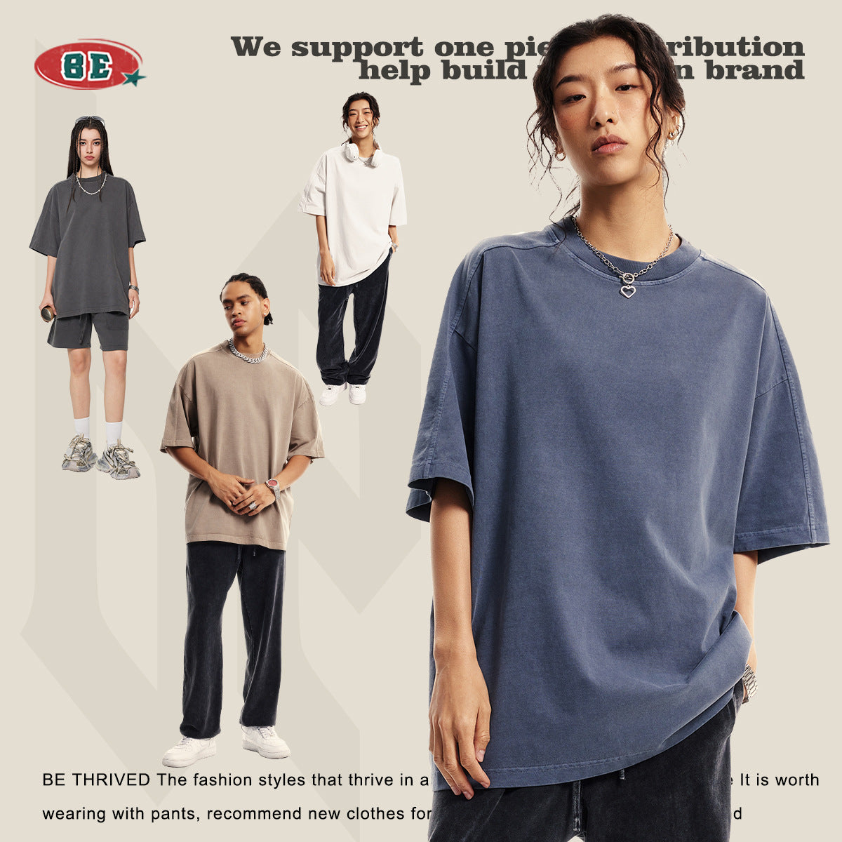 Heavyweight Oversize Short Sleeve T-Shirt WN6056