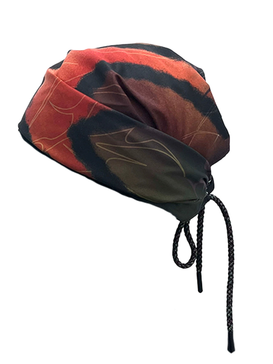 Graffiti Print Drawstring Adjustable Hat WN17132