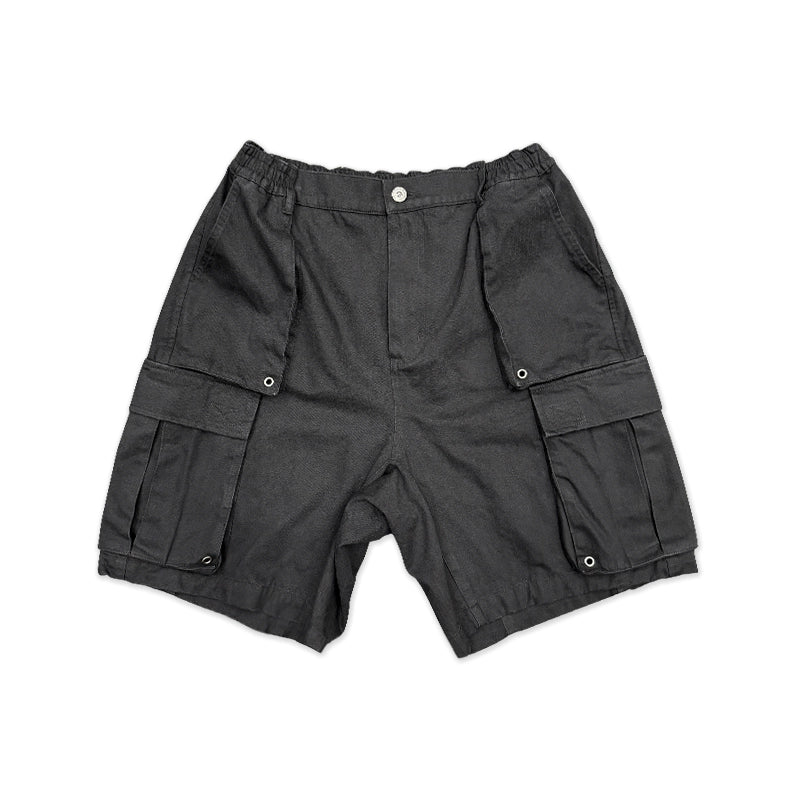 Washed Short Cargo Pants WN17668