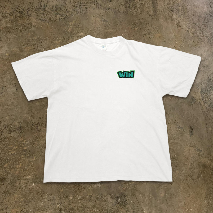 Letter Print Oversize Drop Shoulder Short Sleeve T-Shirt WN16471