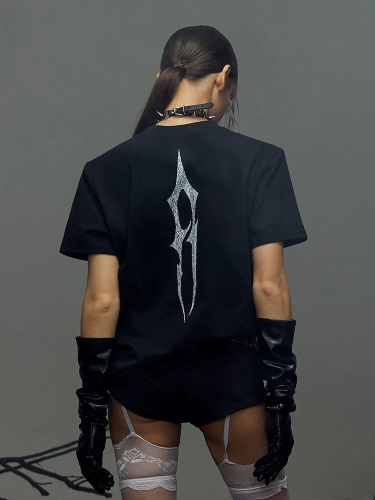 Graphic Print Short Sleeve T-Shirt WN17813