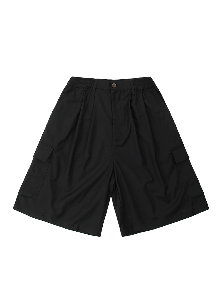 Big Pocket Wide-leg Short Pants WN5679