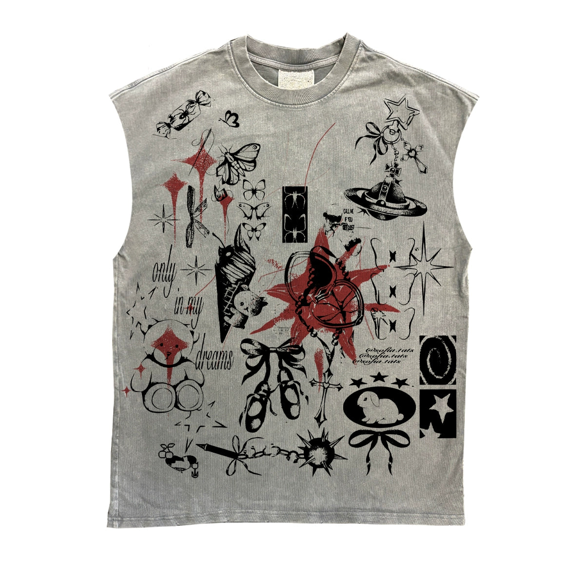 Graphic Art Design Tank Top WN16859