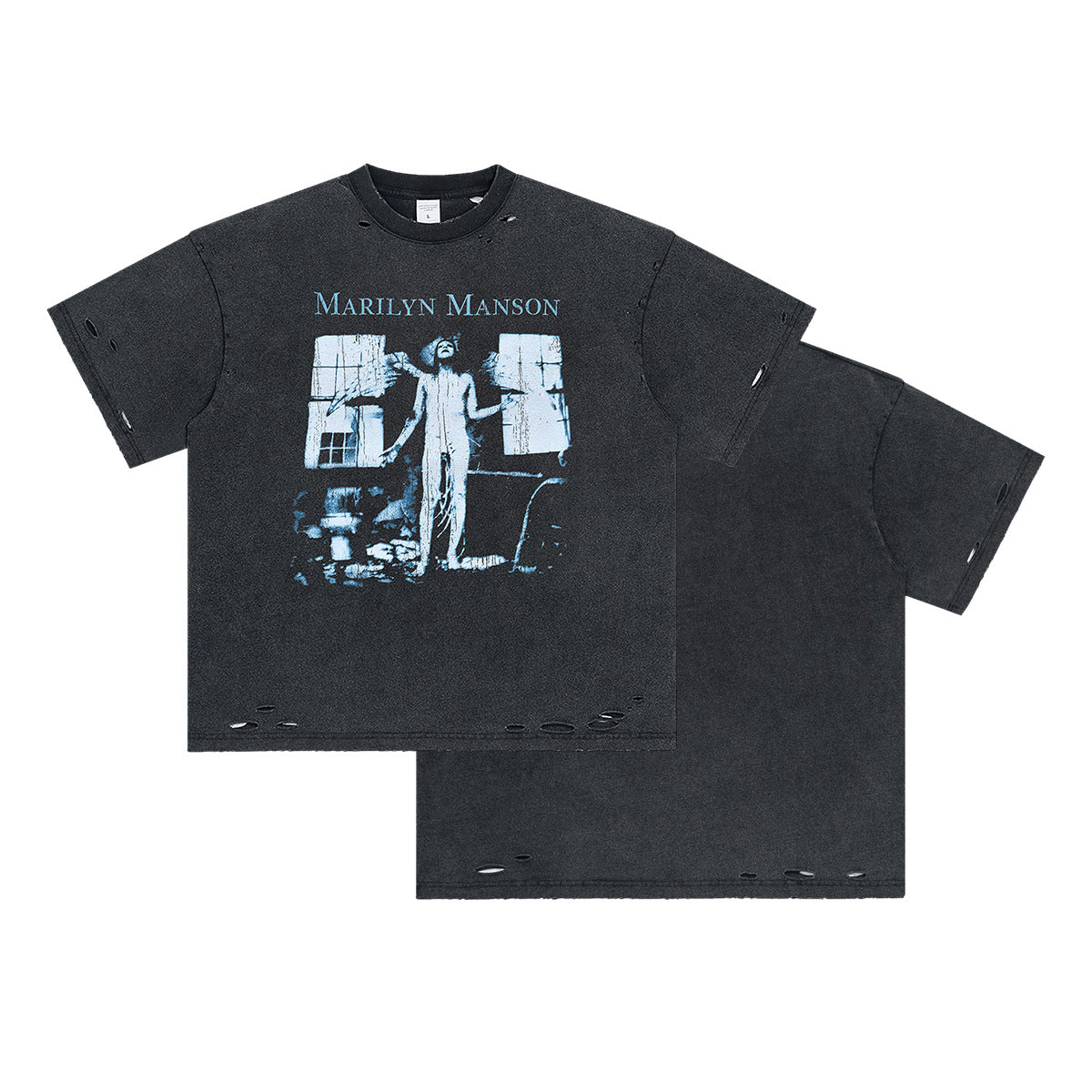 Digital Print Oversize Short Sleeve T-Shirt WN16251