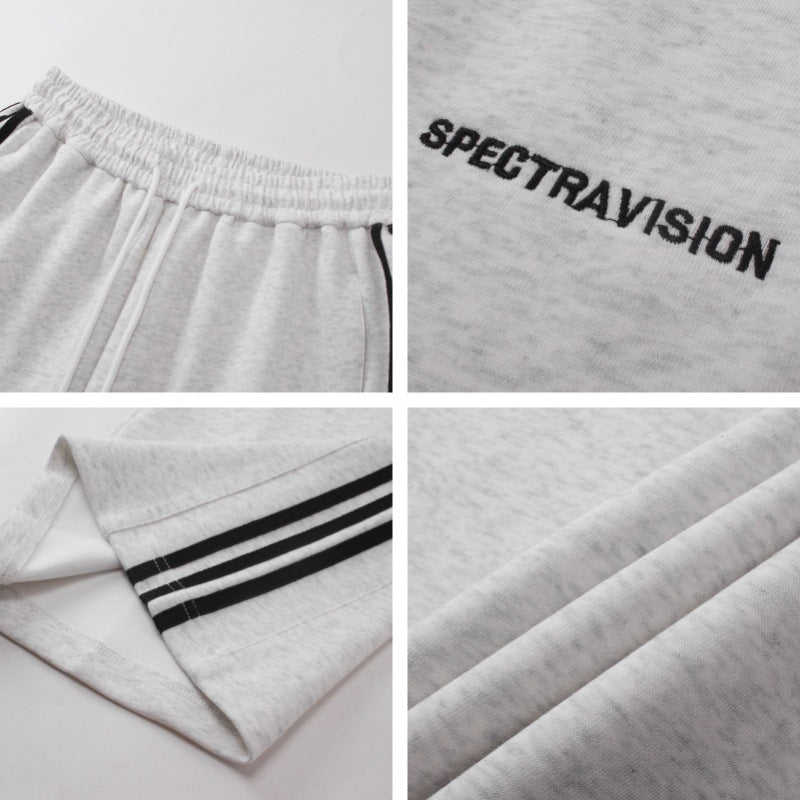 Side Three Bar Stripe Sporty Sweatpants WN11255