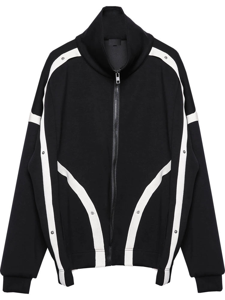 Oversize Stand Neck Jacket WN22324