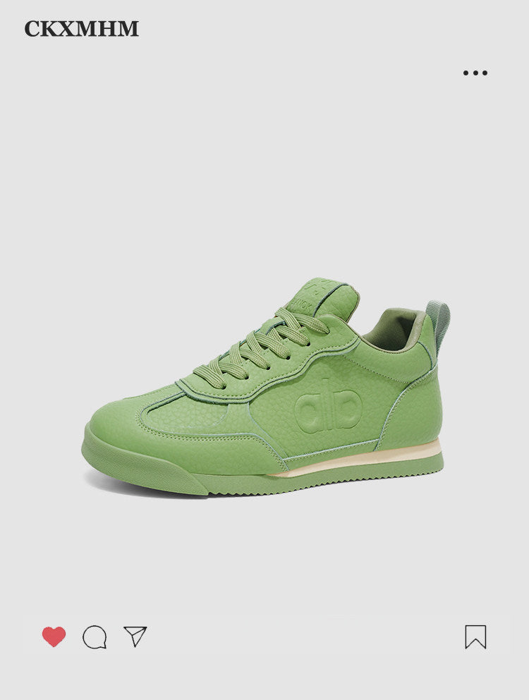 Leather Soft Sole Sporty Shoes WN23390