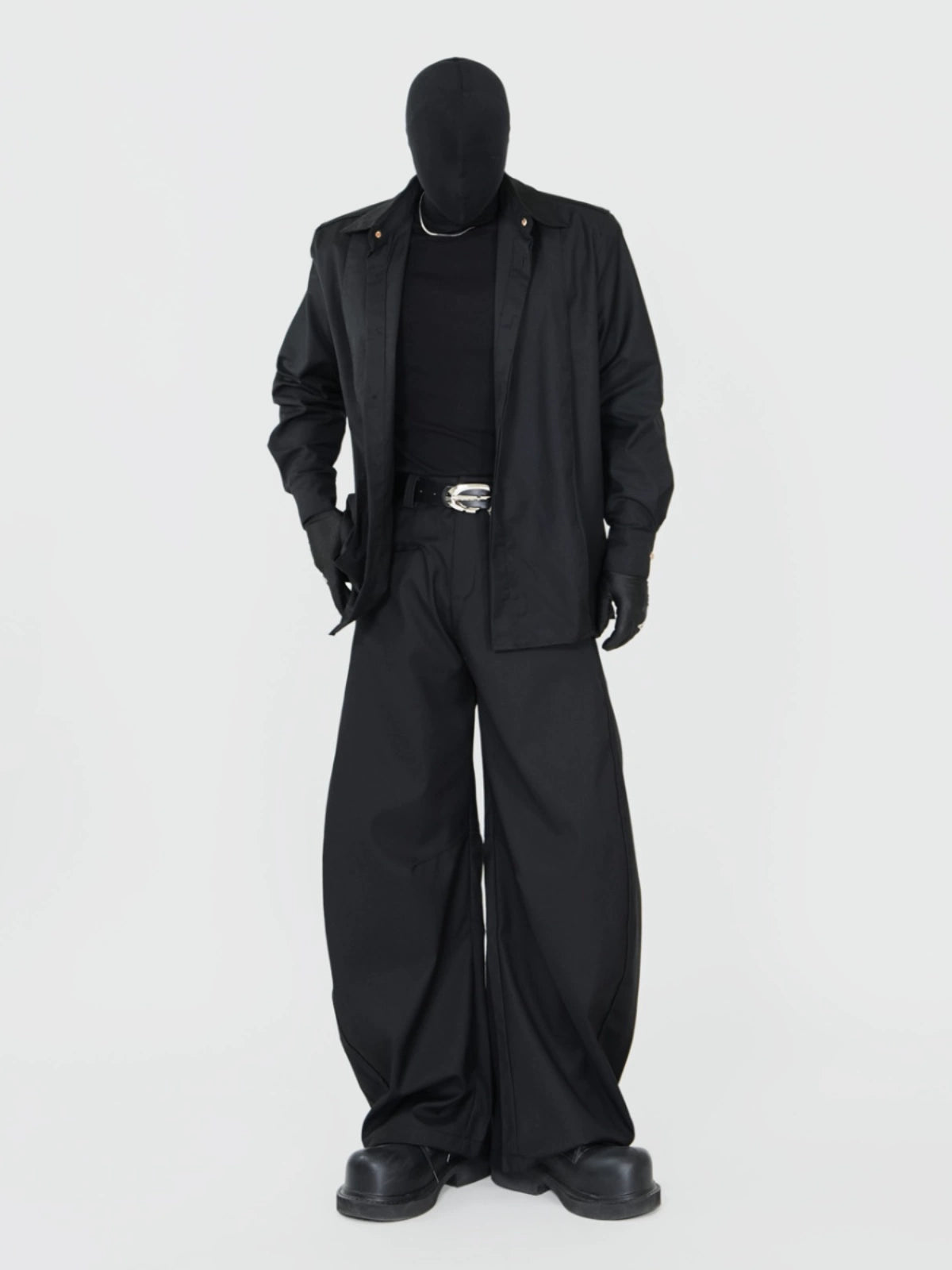 Heavyweight Shoulder-Pad Long Sleeve Shirt WN17454