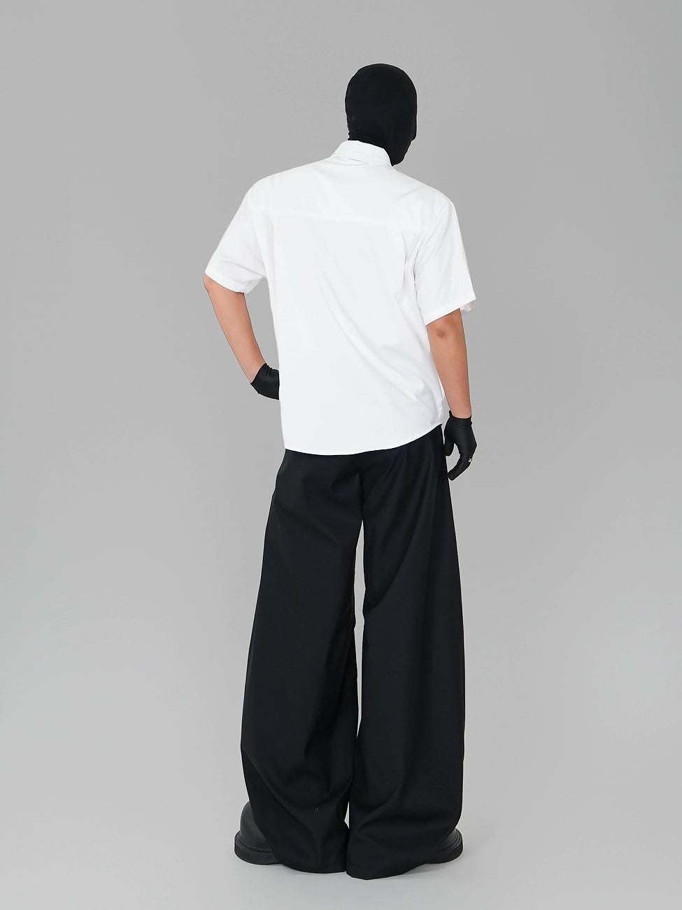 Double Collar Short Sleeve Shirt WN17452