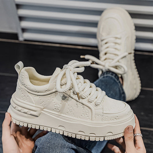 Non-Slip Thick Sole Platform Sporty Sneakers WN23371