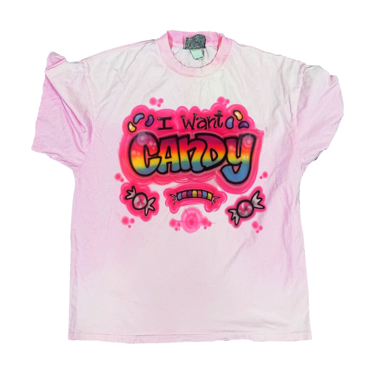 Graffiti Print Short Sleeve T-Shirt WN16893