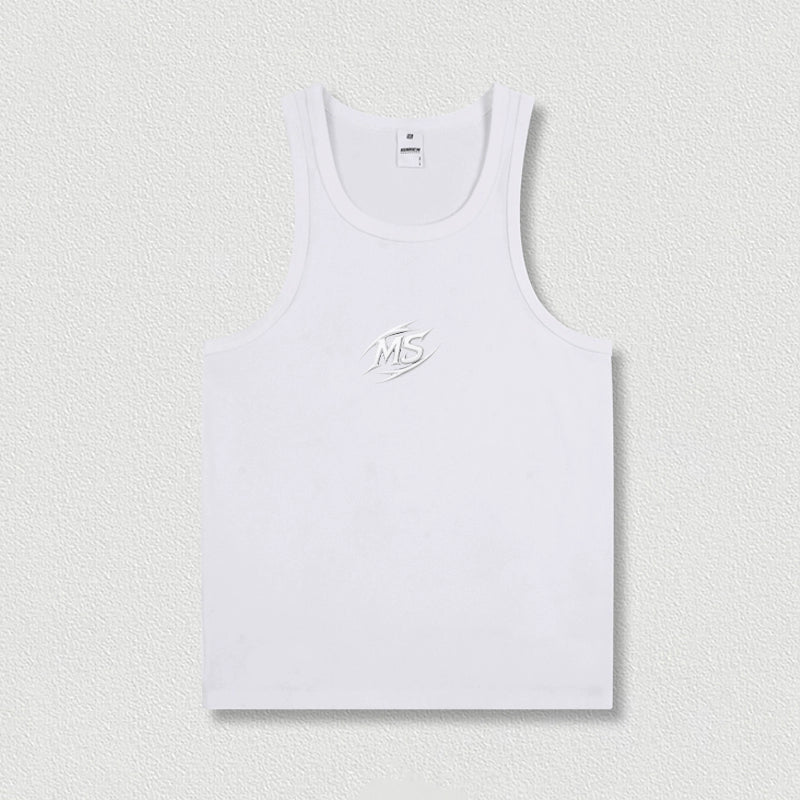 Metal Letter Design Tank Top WN18663