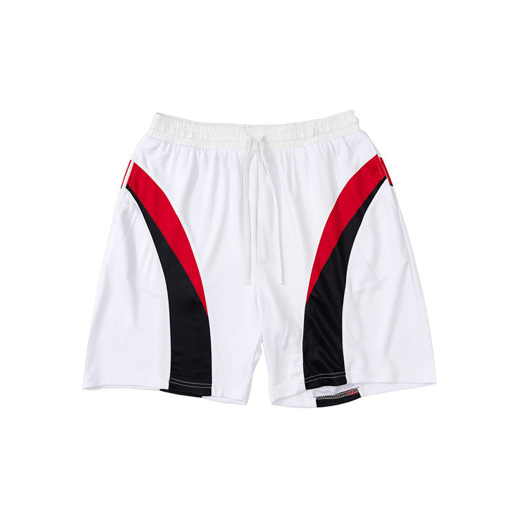 Mesh Patchwork Oversize Short Pants WN12351