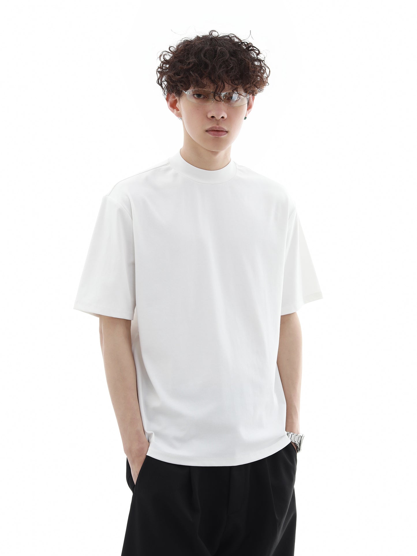 Stretch Basic Short Sleeve T-Shirt WN15713