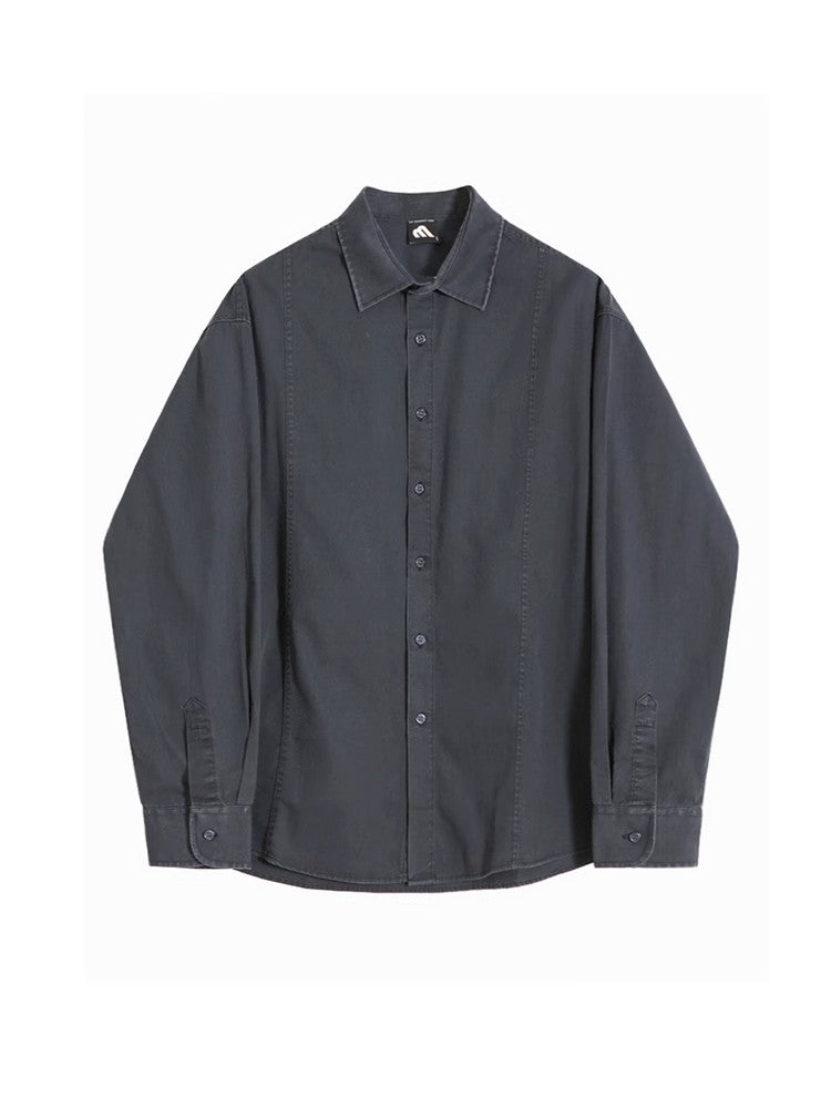 Washed Long Sleeve Denim Shirt WN6676