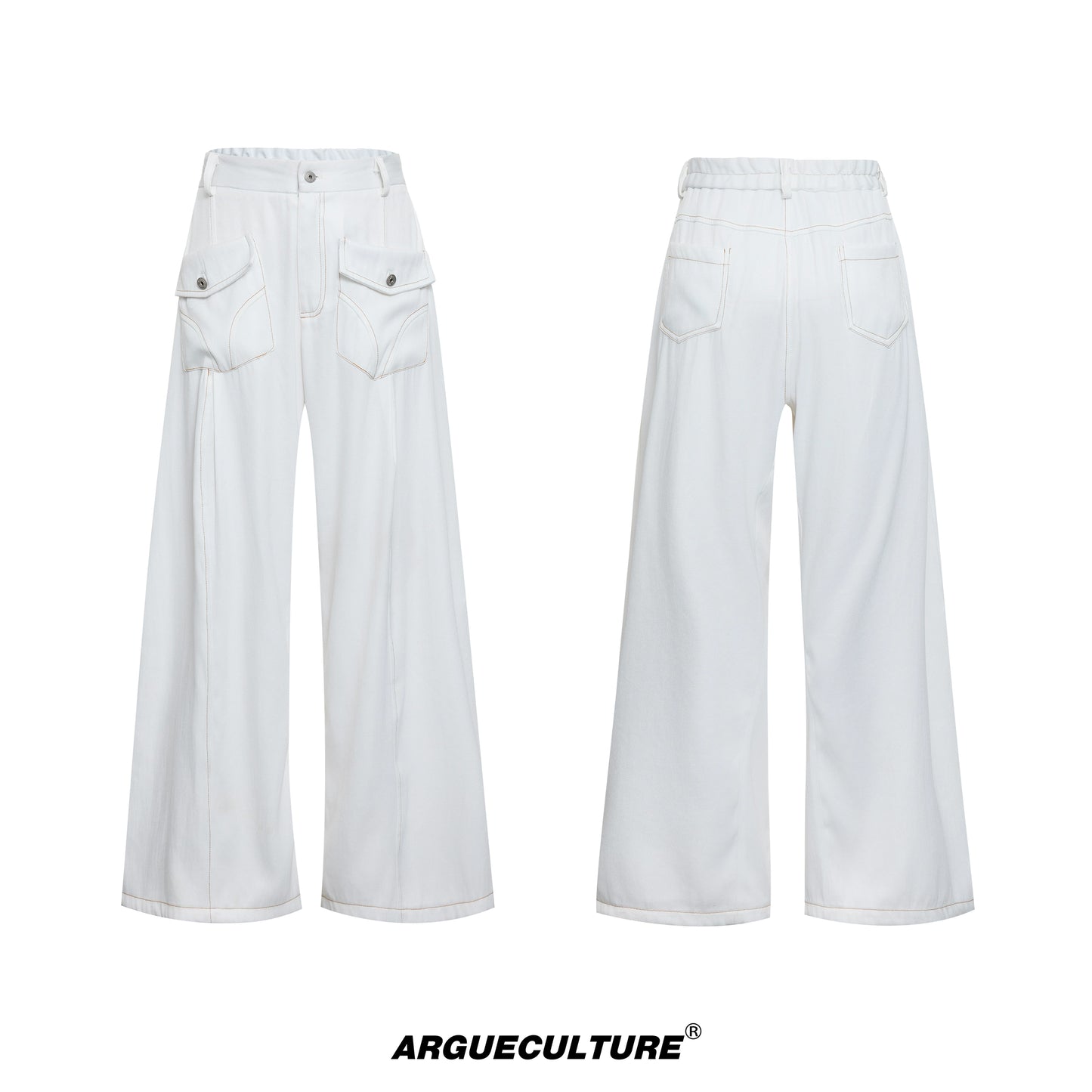 Patch Pocket Denim Jeans & Pearl Trim Short Sleeve Jacket Setup WN18359